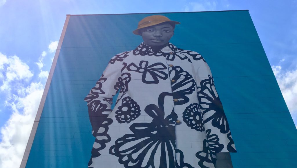Amy Sherald unveils mural of Najee Spencer-Young