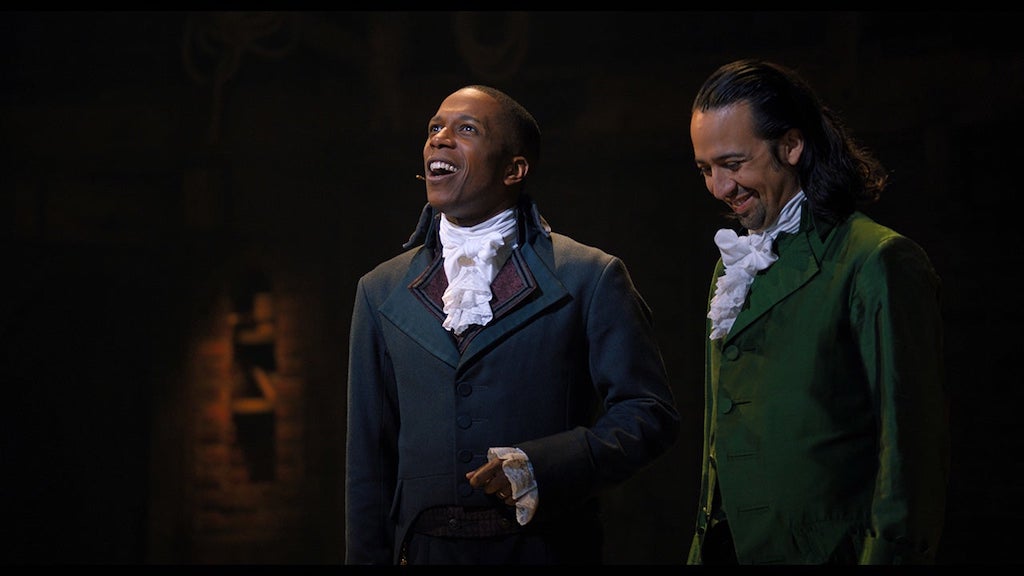 Leslie odom hamilton Aaron burr lin manual miranda