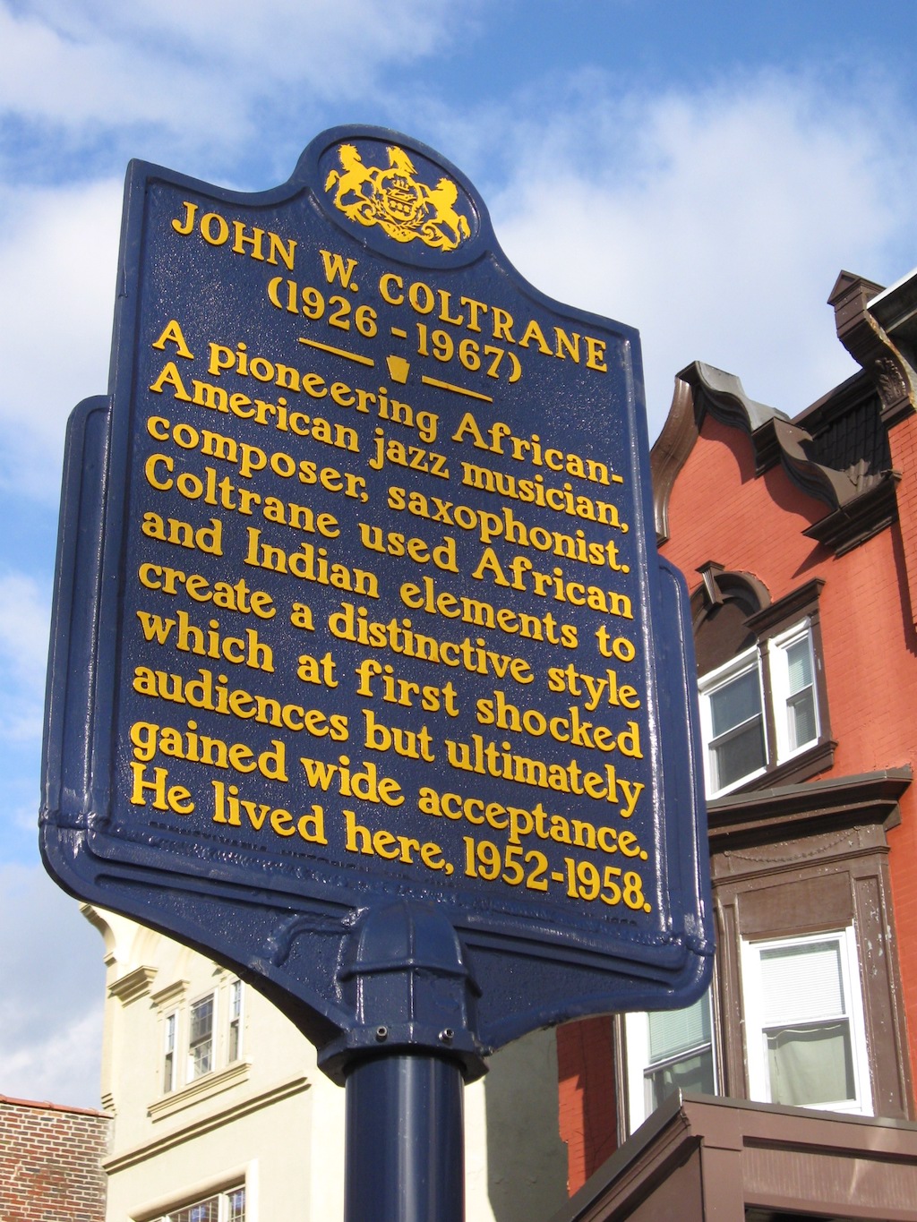 House of John Coltrane
