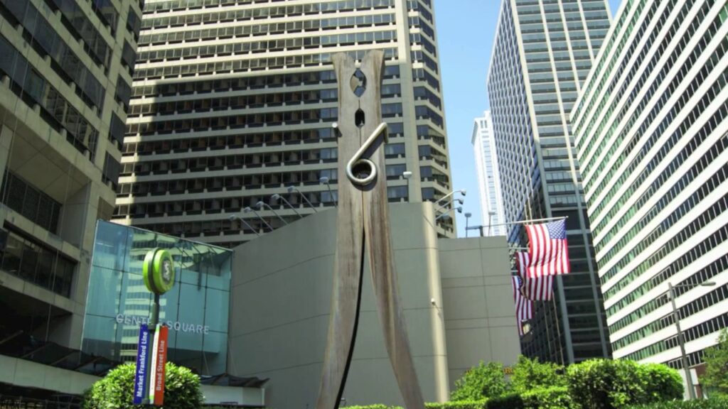 Claes Oldenburg, the artist of the Clothespin passes