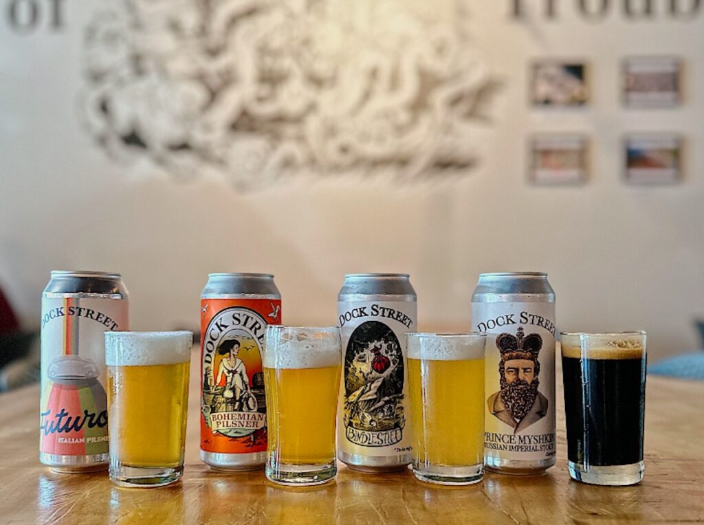 FOMO Flights at Dock Street Brewing on International Beer Day