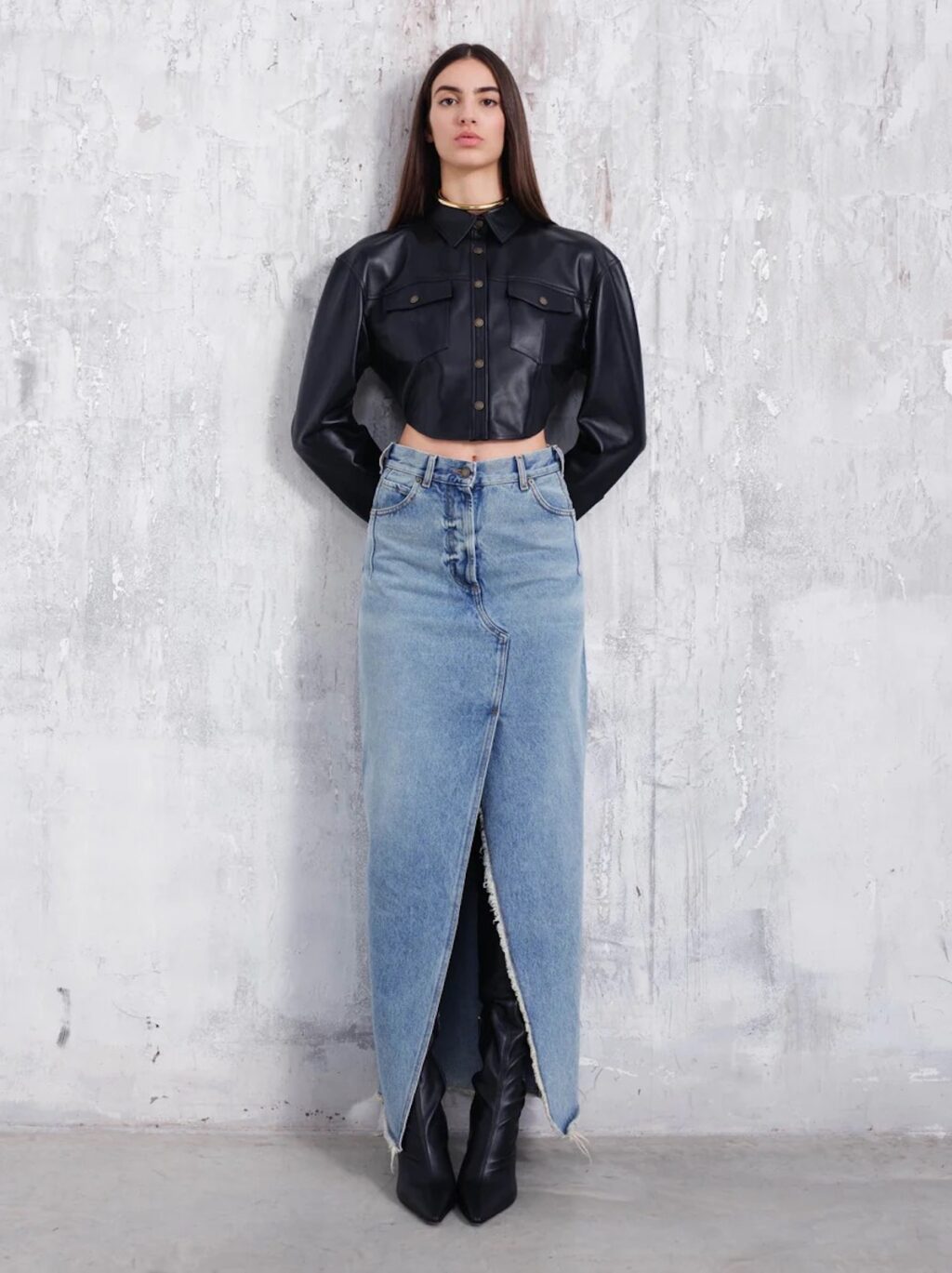 DARKPARK Women's Denim Pants Grey main image 1