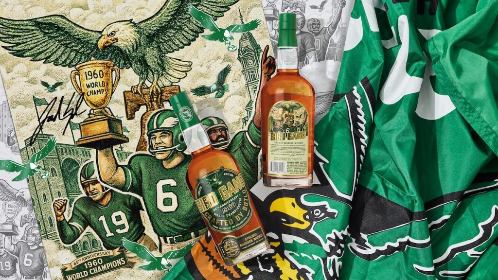 Bird Gang Spirits and the Eagles Debut Bottle Series