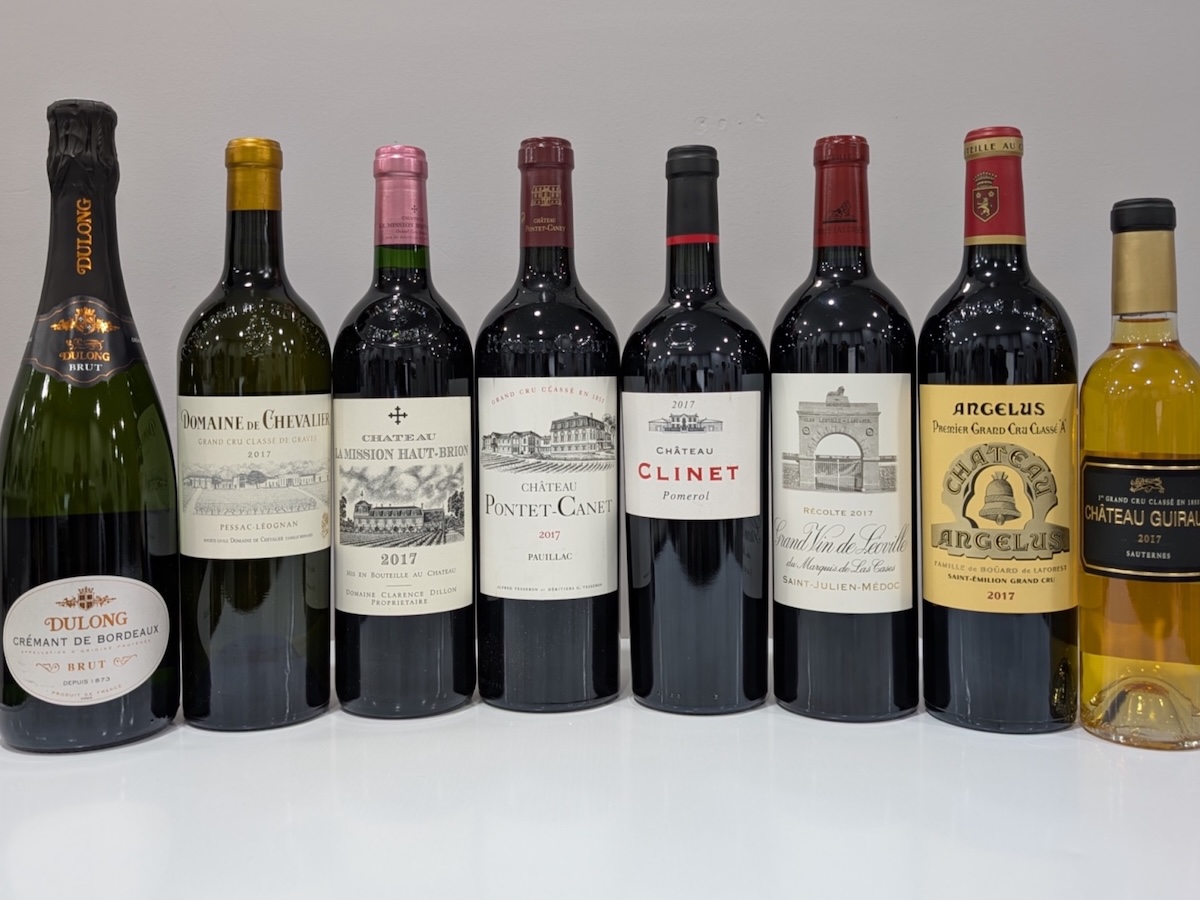 Bordeaux 2017 Vintage Wine Pairing Dinner at Fond 3 Bordeaux 2017 Vintage Wine