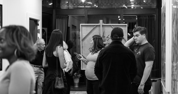 First Friday at Gas Lamp Brings Art, Mood, and Movement