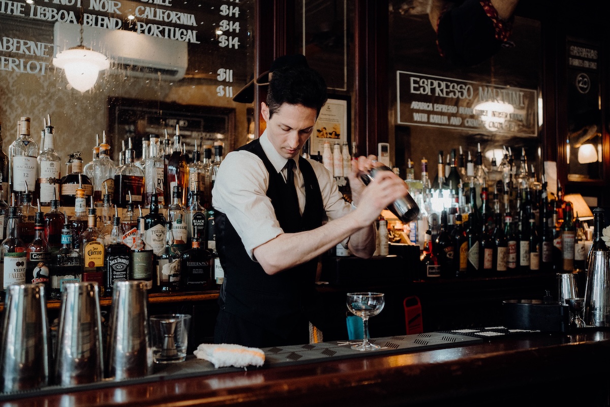 Philly Jazz Month at Sassafras
Sassafras bartender crafting cocktails in Old City Philadelphia