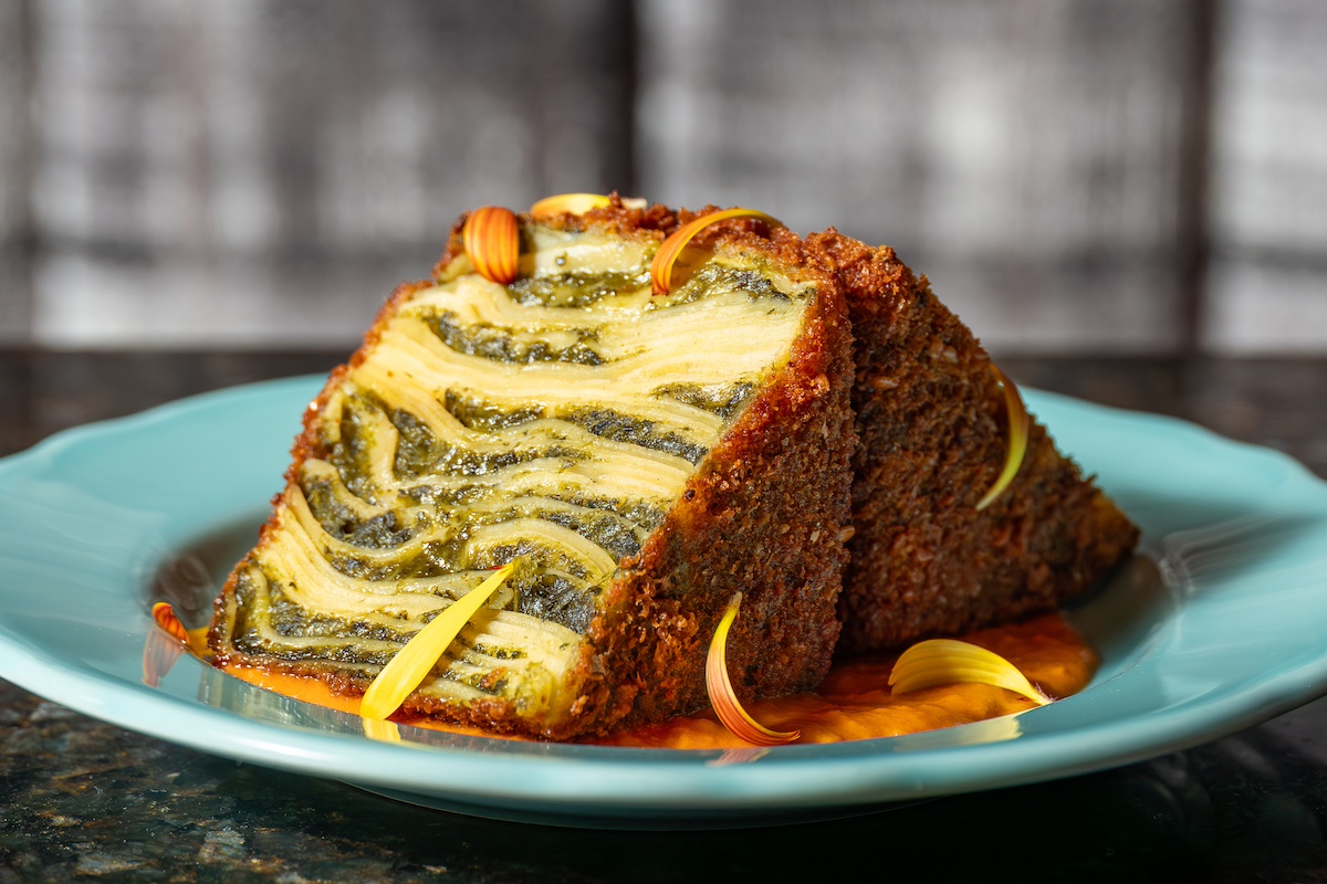 Post Haste Philadelphia Steps Into Its Next Chapter with Chef Ari Miller and a Reimagined Dining Room 4 Billion Layer Lasagna by Chef Ari Miller at Post Haste Philadelphia