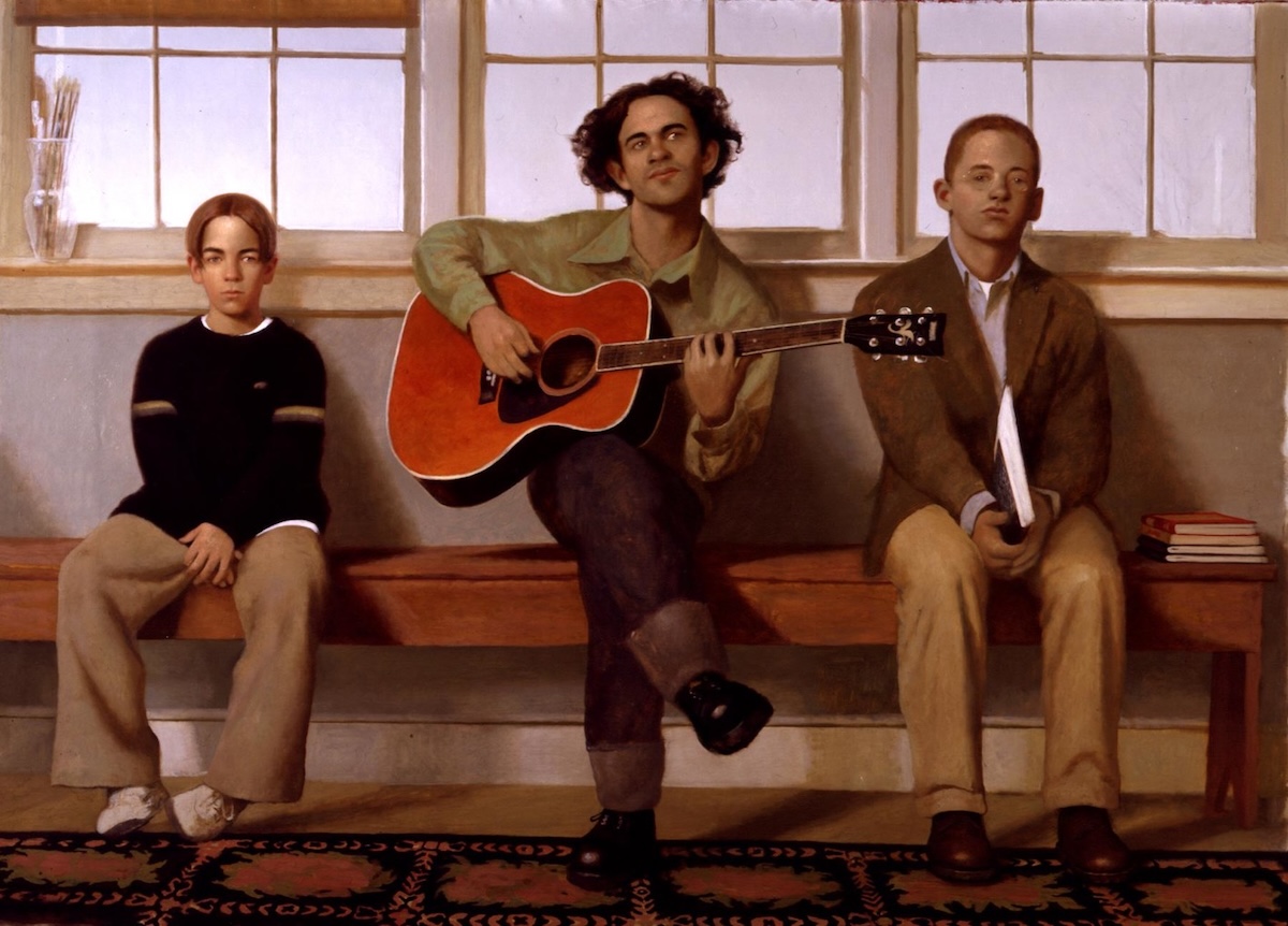 Bo Bartlett, The Art of Healing, 2000. Oil on Linen, 52 x 72 in.