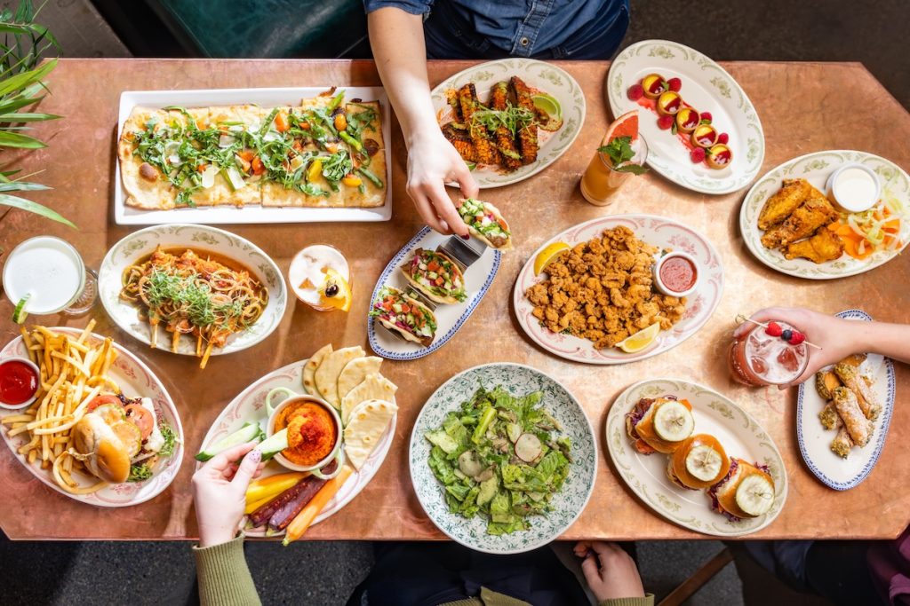 Flight Club Spring Menu