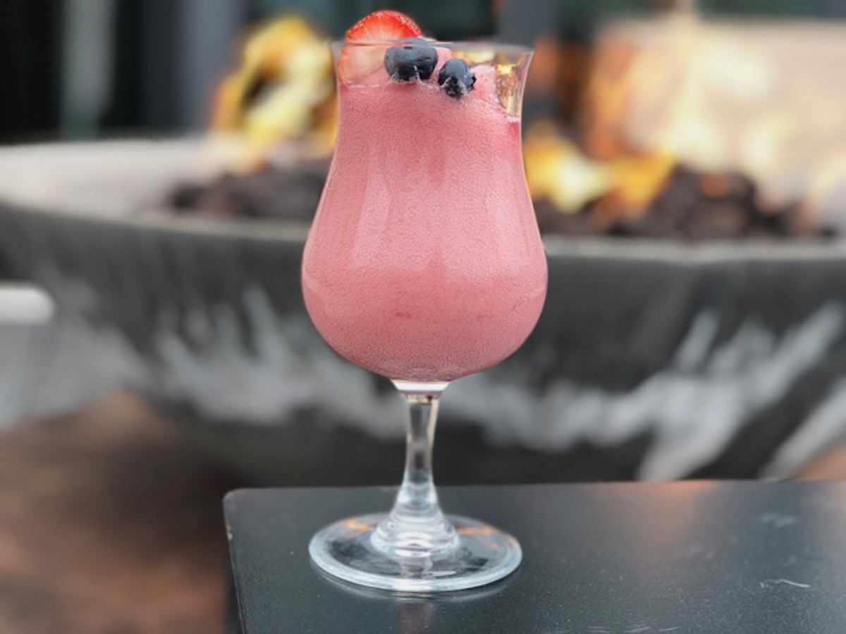 Assembly Rooftop Lounge Spring Menu Debuts for 2026 2 Assembly Rooftop Lounge spring menu Frosé cocktail