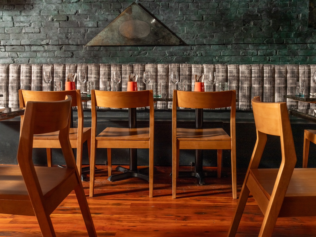 Post Haste Philadelphia Steps Into Its Next Chapter with Chef Ari Miller and a Reimagined Dining Room 6 Redesigned back dining room with Sam Maitin artwork at Post Haste Philadelphia