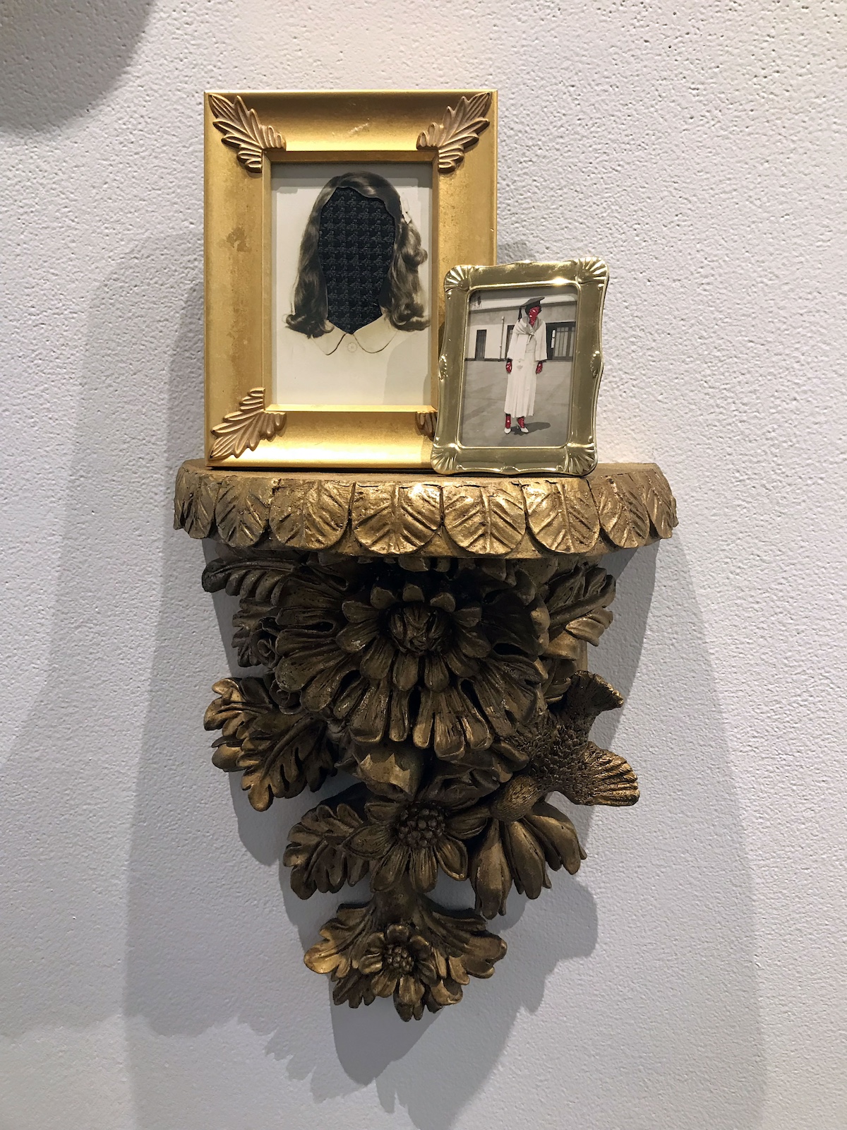 Future Past Present at InLiquid 5 Carole Loeffler Herstory repurposed textiles InLiquid Future Past Present