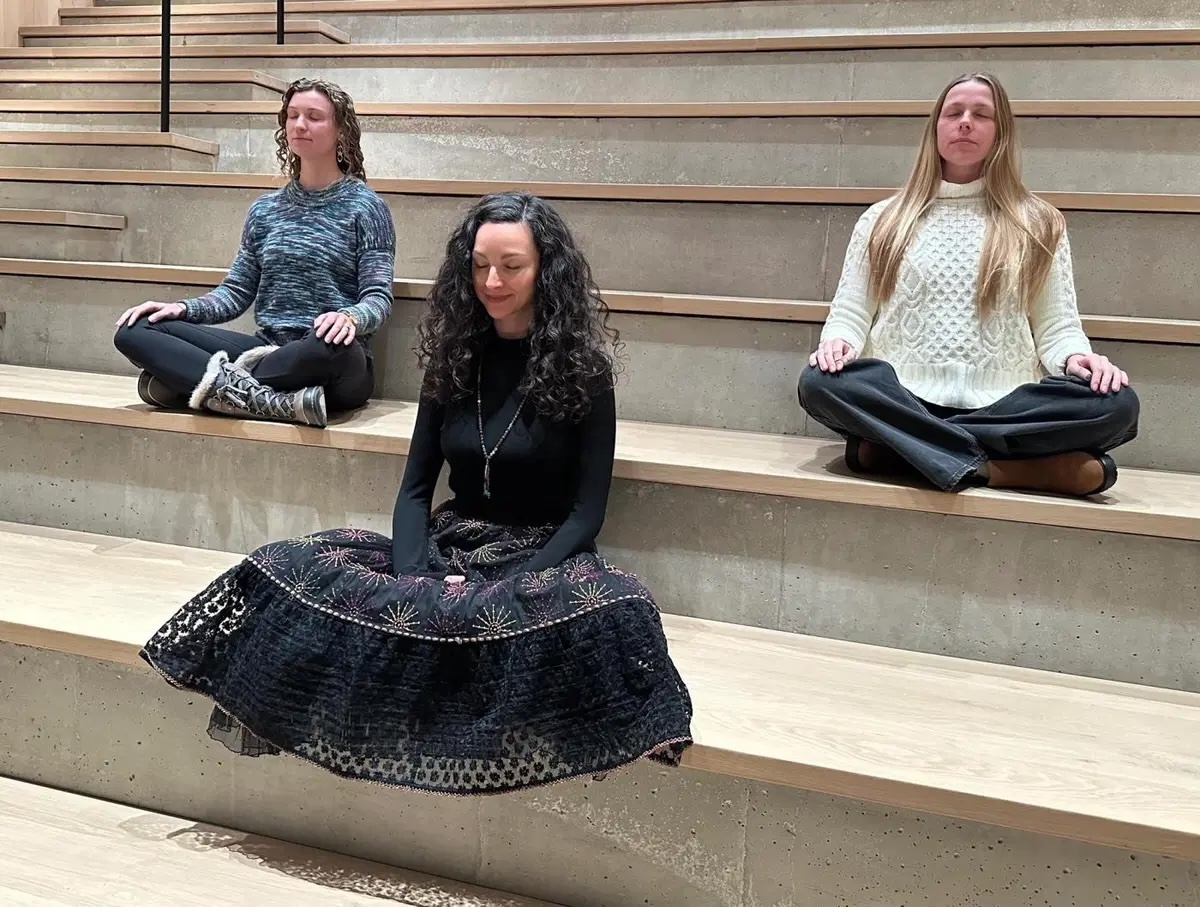 The Moon Alignment Series and Silent Day on the Calder Gardens May 2026 calendar use the auditorium space for contemplative practice.