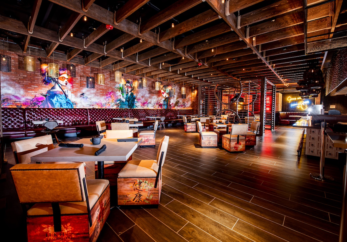 The Luk Fu by Jet Tila dining room at Live! Casino Philadelphia