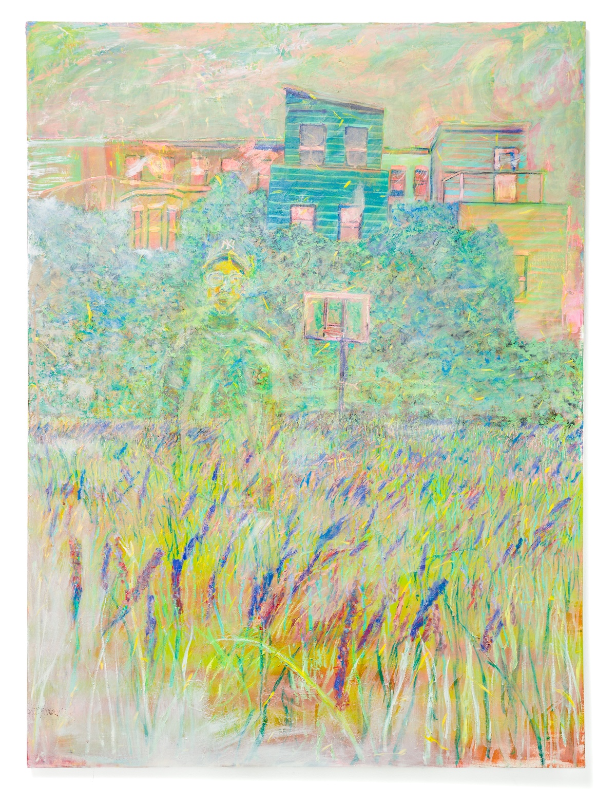 Artwork by Eustace Mamba Quiet Storm 48x36 in oil on canvas dosagemagazine.com