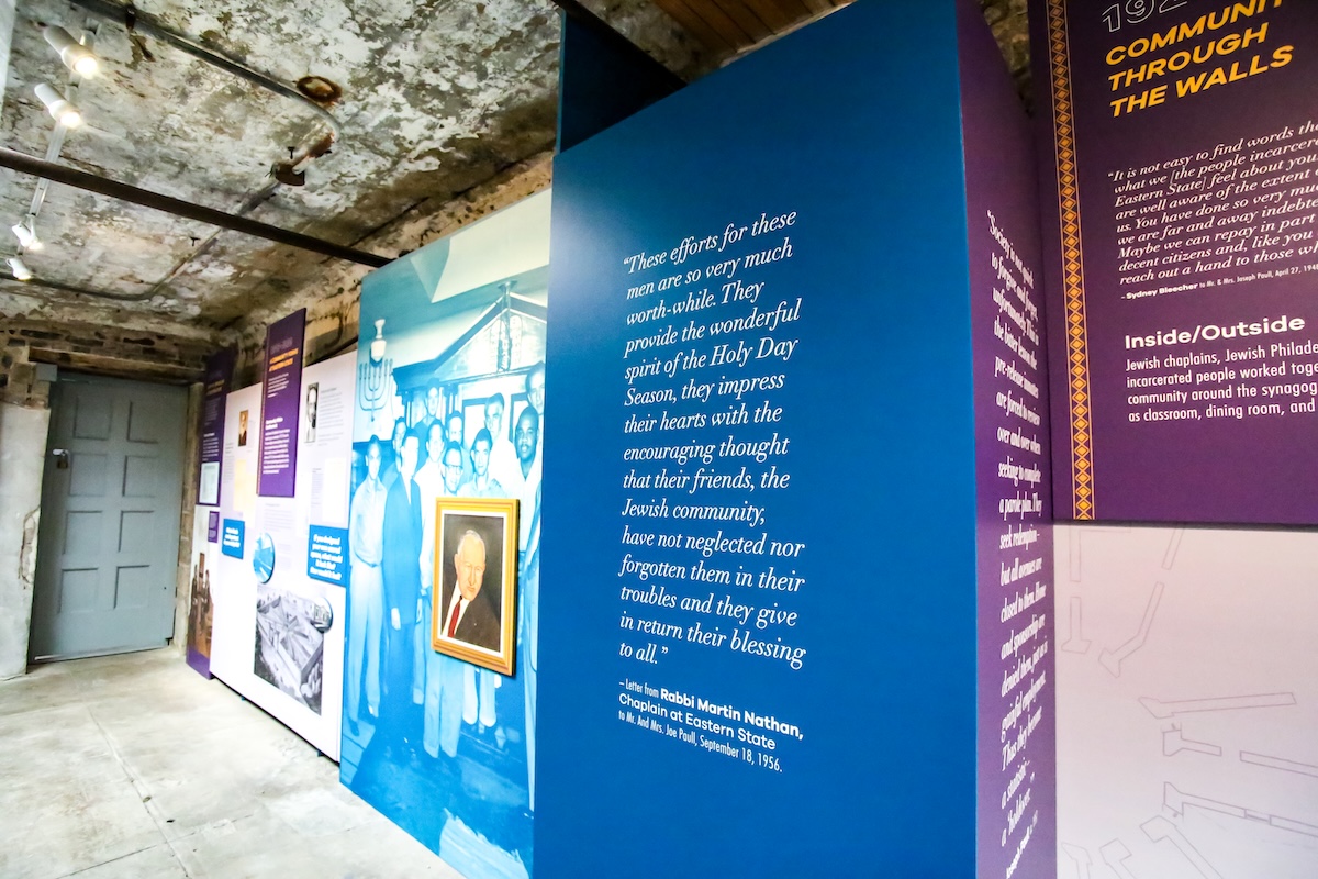 Eastern State's New Permanent Exhibit Tells the Story of America's First Prison Synagogue 3 Freedom Through Faith dosagemagazine.com5
