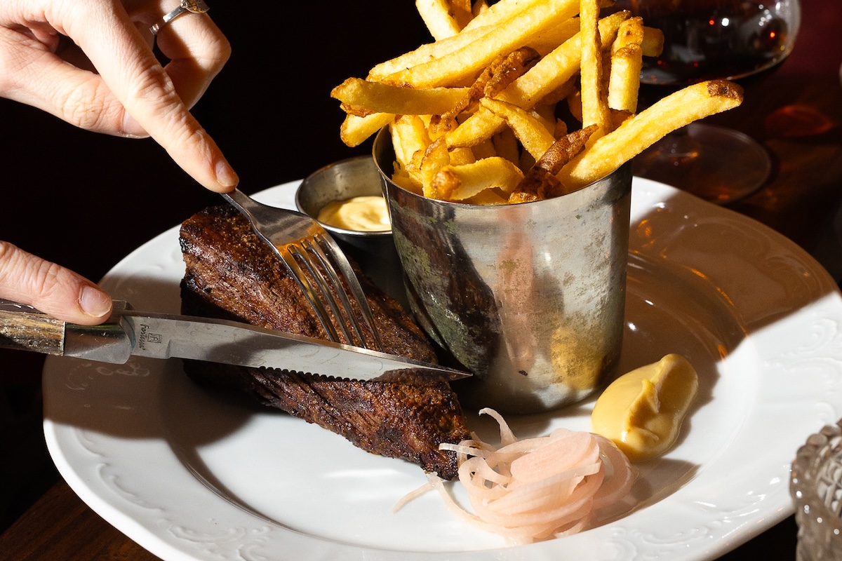 PAFA and Schulson Collective Are Turning A Nation of Artists Into a Citywide Dining Trail 3 PAFA Curated Palette Series dosagemagazine.comSteak Frites