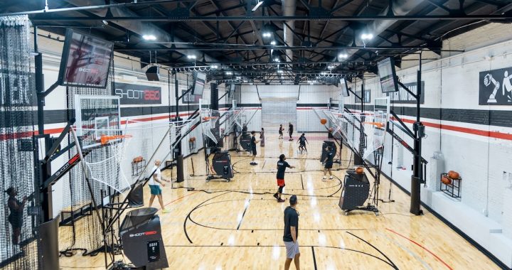 Shoot 360 Opens a High-Tech Basketball Facility Inside a Historic Norristown Building
