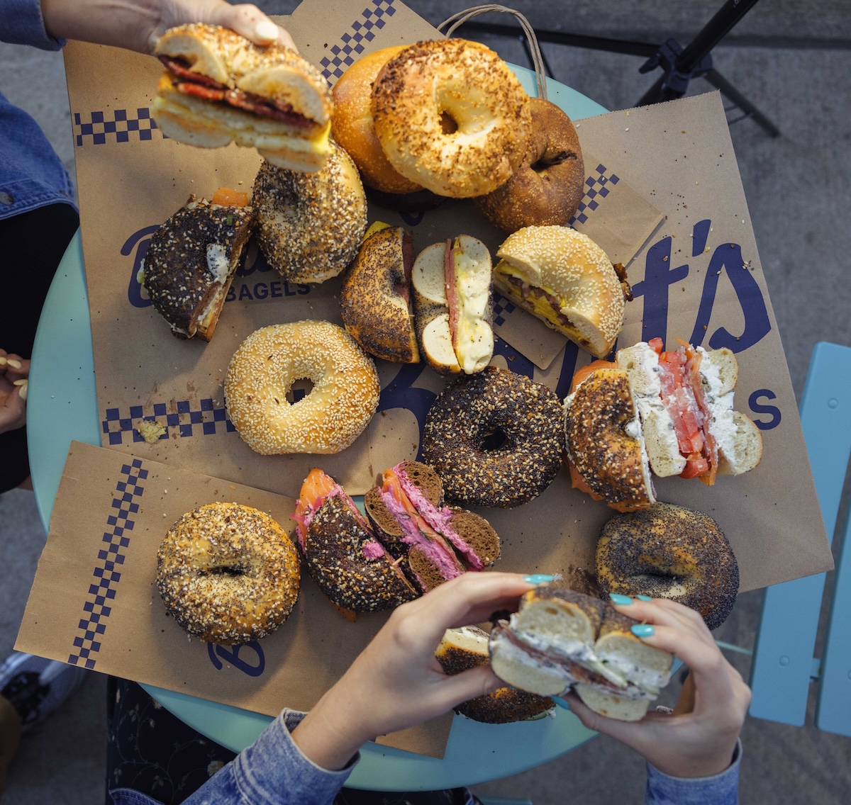Bart's Bagels Bala Cynwyd Opens in the Frankels' Childhood Hangout 4 TablescapeBart's Bagels Bala Cynwyd dosagemagazine.com