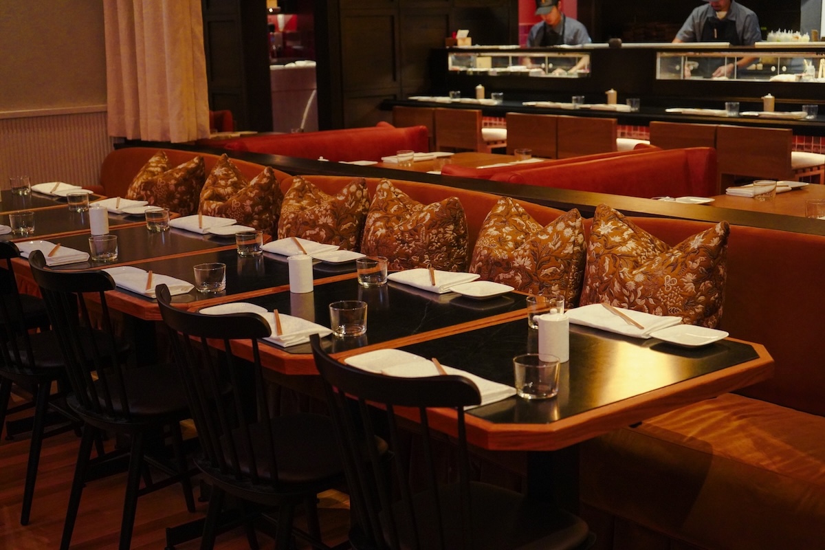 Uchi Celebrates the Blueberry with a Jersey Blueberry Flight, Crudo, and More 3 Jersey Blueberry Flight