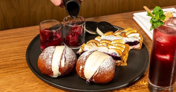 Uchi Celebrates the Blueberry with a Jersey Blueberry Flight, Crudo, and More
