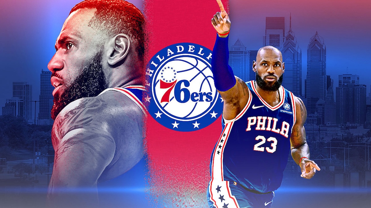 LeBron James Signs With the Philadelphia 76ers