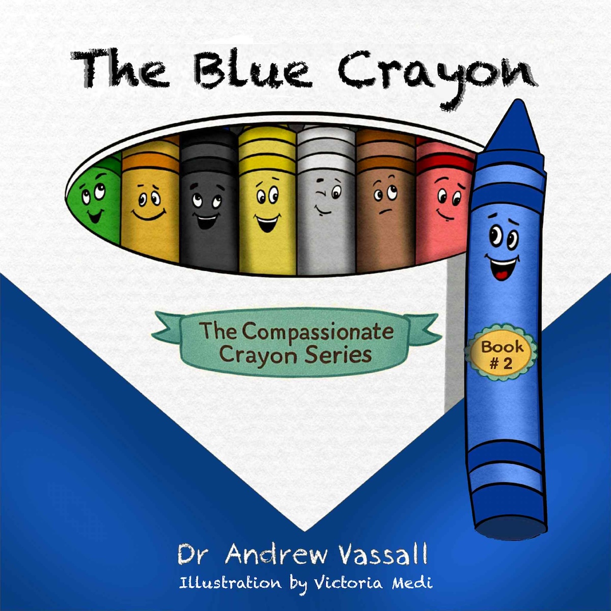 Dr. Andrew Vassall's The Blue Crayon Turns His Own Story Into a Lesson for Kids 2 Dr. Andrew Vassall