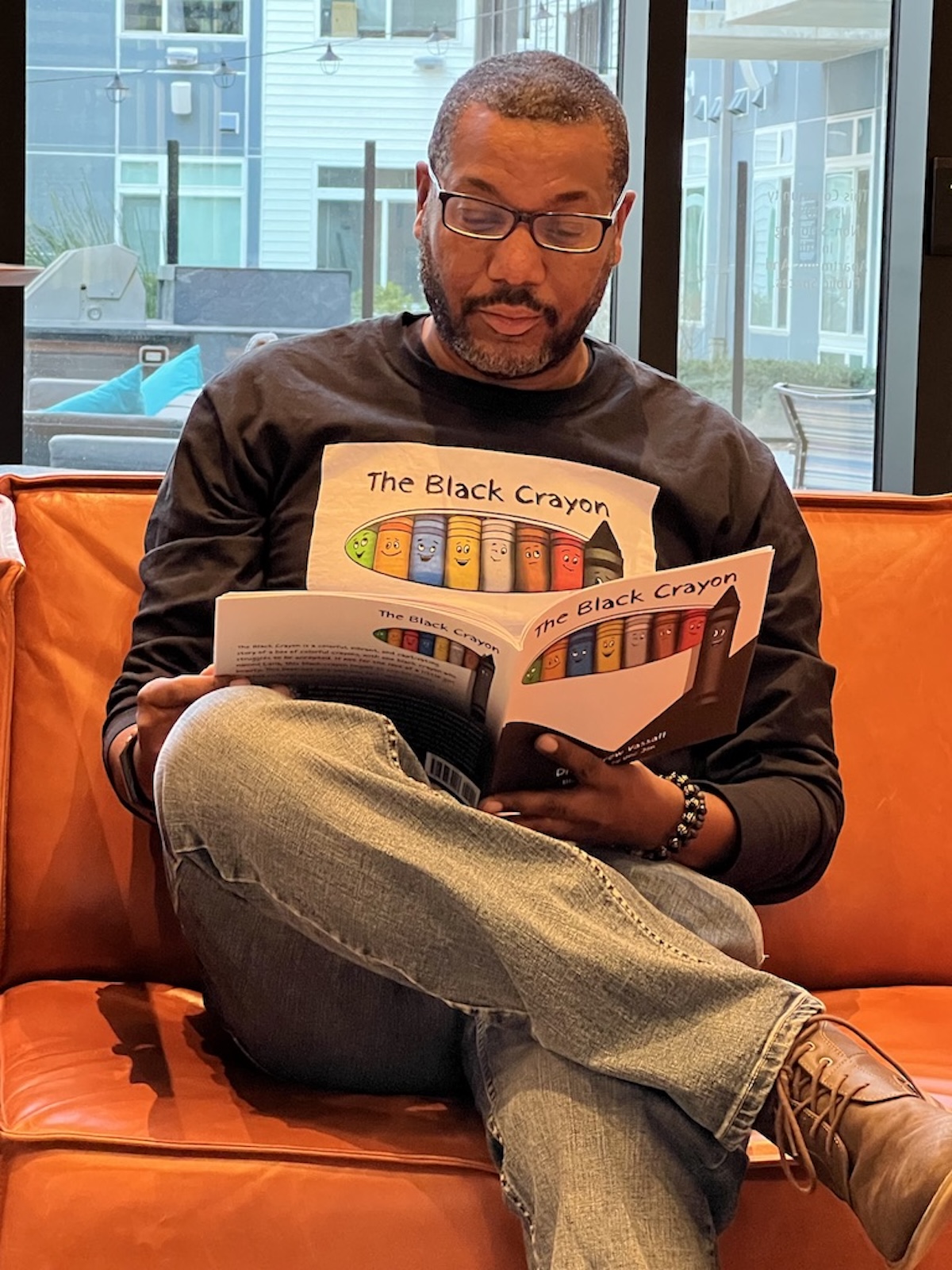 Dr. Andrew Vassall's The Blue Crayon Turns His Own Story Into a Lesson for Kids 3 Dr. Andrew Vassall