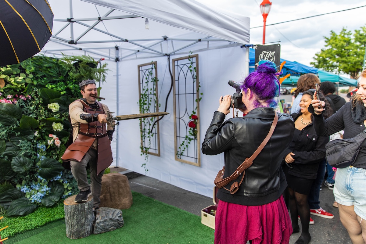 Queen & Rook's Fantasy Faire Block Party Turns South Street Into a Renaissance Faire 3 Fantasy Faire Block Party