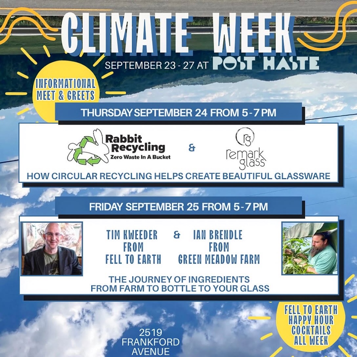 Post Haste Climate Week: 2 Gatherings Trace a Cocktail's Full Story 3 Post Haste Climate Week dosagemagazine.com
