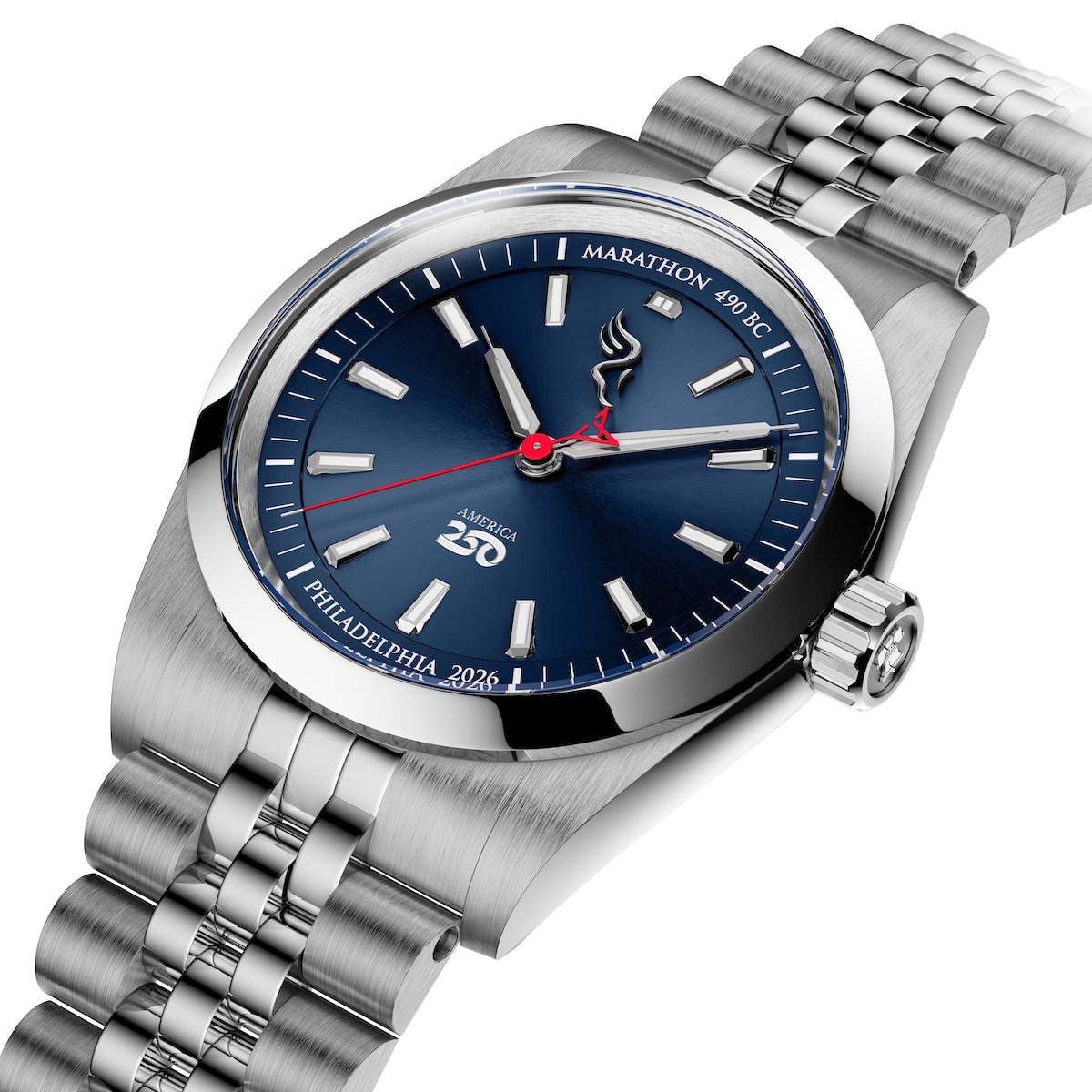 AXIA Time Turns the Philadelphia Marathon Finish Into a $995 Watch 6 AXIA Philadelphia Marathon watch