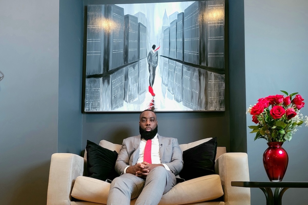 Former NBA Player Neil Anthony Edwards Paints Rocky and LeBron at Morton Contemporary 2 Neil Anthony Edwards dosagemagazine.com