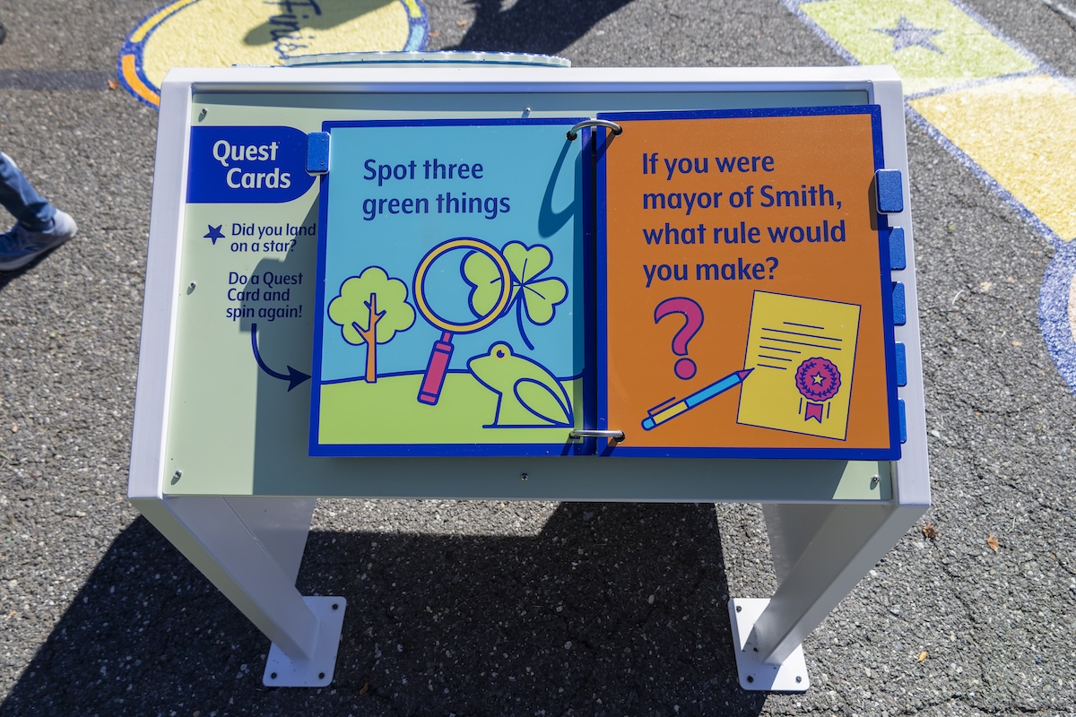 SmithQuest Playground Turns Leftover Pavement at Smith Memorial Into a Giant Board Game 5 SmithQuest Playground dosagemagazine.com6