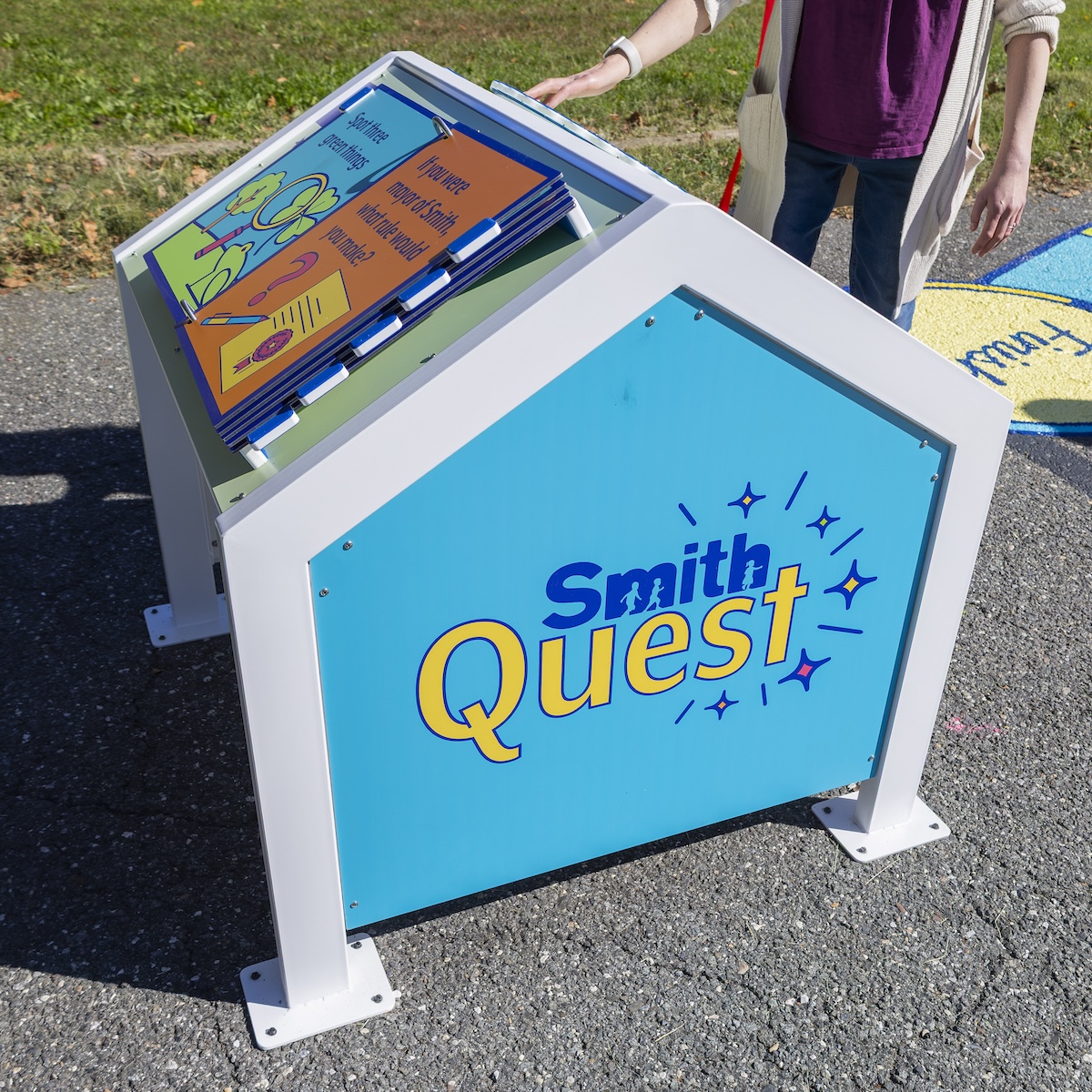 SmithQuest Playground Turns Leftover Pavement at Smith Memorial Into a Giant Board Game 8 SmithQuest Playground dosagemagazine.com10