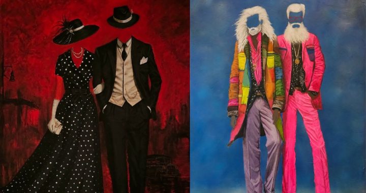 Former NBA Player Neil Anthony Edwards Paints Rocky and LeBron at Morton Contemporary